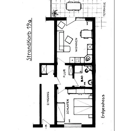 Strandkorb19a Comfortable Feriehus Borkum